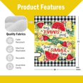 thumbnail image 2 of Sweet Summer Time Mailbox Cover Magnetic Standard Size 21" x 19", Watermelon Lemon Tropical Decorative Post Letter Box Wrap Decor, Lemonade Ice Cream Farmhouse Garden Yard Outdoor Decoration, 2 of 6