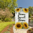 thumbnail image 3 of 12"x18" Double-Sided Sunflower Garden Flag for Spring – Outdoor Patio, Lawn & Home Decor, 3 of 10