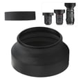 thumbnail image 4 of Universal Collapsible Camera Lens Hood with 3 Adjustable States for SLR Lens Shade Coverage, 4 of 7