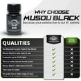 thumbnail image 5 of MUSOU BLACK, World Blackest Acrylic Paint, 100ml x 2 Pack, 3.38 Fl Oz (Pack of 2), 5 of 6