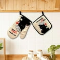 thumbnail image 3 of Life Happens Wine Helper, Funny Oven Mitts and Potholders Set, Cute Cat Style, Cat Oven Mitts,Cat Lover Gift,Birthday Gift for Cat Owner,Cat Lover,Cat Mom,with Hanging Loop, 3 of 5