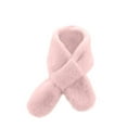 thumbnail image 2 of Eltusu Girls Fleece Scarves, Soft Stretch Solid Color Thermal Winter Scarf Pink Size 1-12 T, 2 of 3
