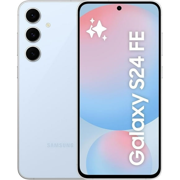 Samsung Galaxy S24 FE 5G con Galaxy AI (2024), 256 GB + 8 GB de RAM, Pantalla AMOLED Dinámica de 6,7" y 120 Hz, Versión Internacional Desbloqueada, Teléfono Inteligente con Doble SIM, Nuevo.