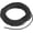 Black, variant on 5 Yards Twisted Rope Trim, 3mm/0.12 in Navy Blue Soft Polyester Silk Cord 3-Ply Decorative for Gift Bag/DIY Crafts/Home Decor/Curtain Tieback