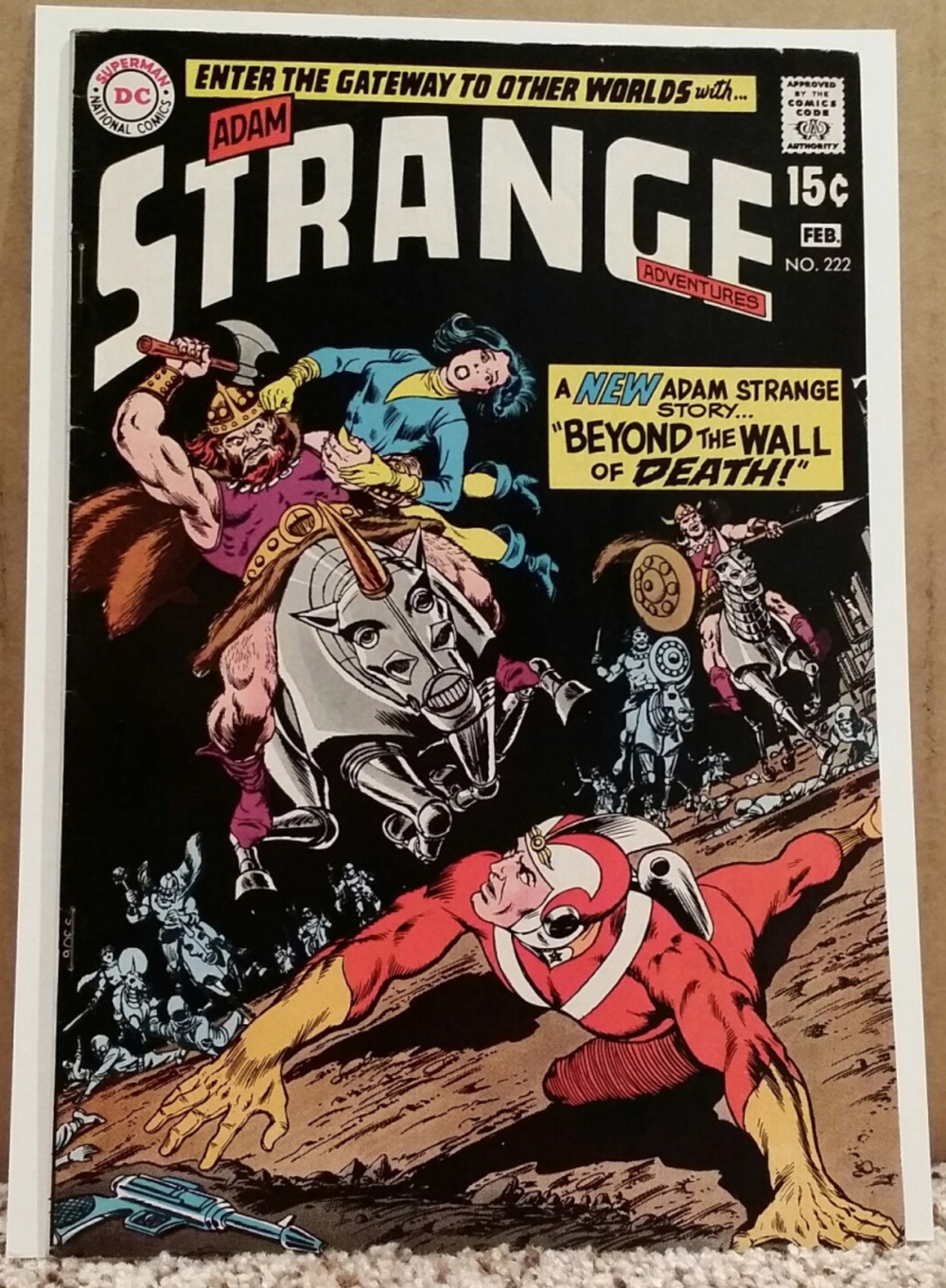 Cover of Strange Adventures #222