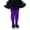 Black/Purple, variant on Striped Tights Costume Accessory for Children, Black and White, S (6/6X), Halloween by Way To Celebrate