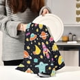 thumbnail image 6 of GZHJMY Dishcloth, Kitchen Towel, Kitchen Gifts for Restaurant, Kitchen, Party, Fun Outer Space, 6 of 7