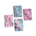 thumbnail image 2 of 4 cuadernos de espiral con diseño floral, únicos y hermosos, para diario, bloc de notas de tapa gruesa, para viajes, útiles escolares y estudio., 2 of 10