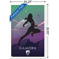 thumbnail image 3 of Marvel Heroic Silhouette - Gamora Wall Poster, 22.375" x 34", Framed, 3 of 3