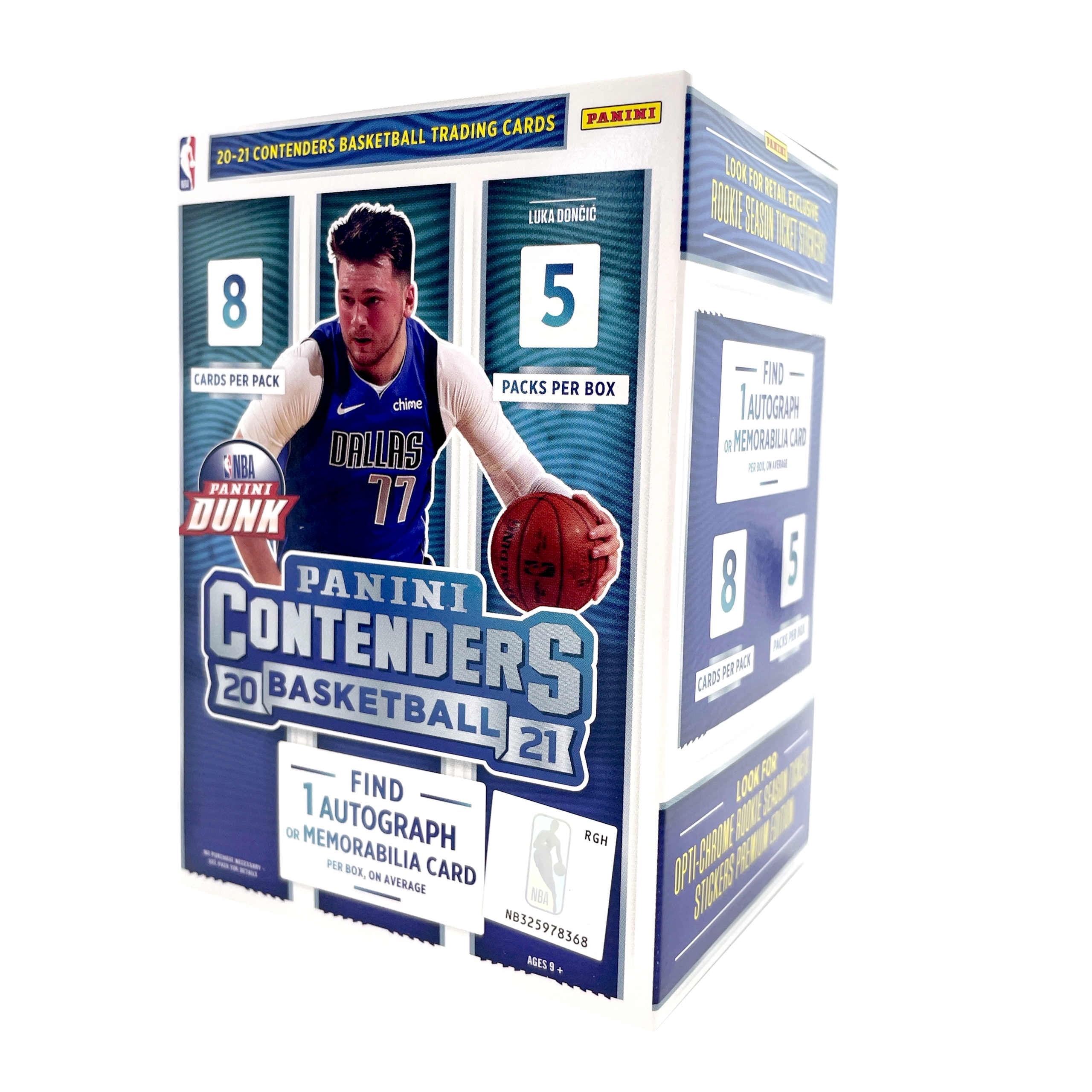 2020-2021 Panini Contenders NBA Basketball Trading Cards Blaster 