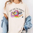 thumbnail image 3 of Here Come The Grannies, Blue.y Cartoon Shirt, Men's And Women's Graphic Tee 100% Cotton by TBun, Full Sizes S-5XL, 3 of 5