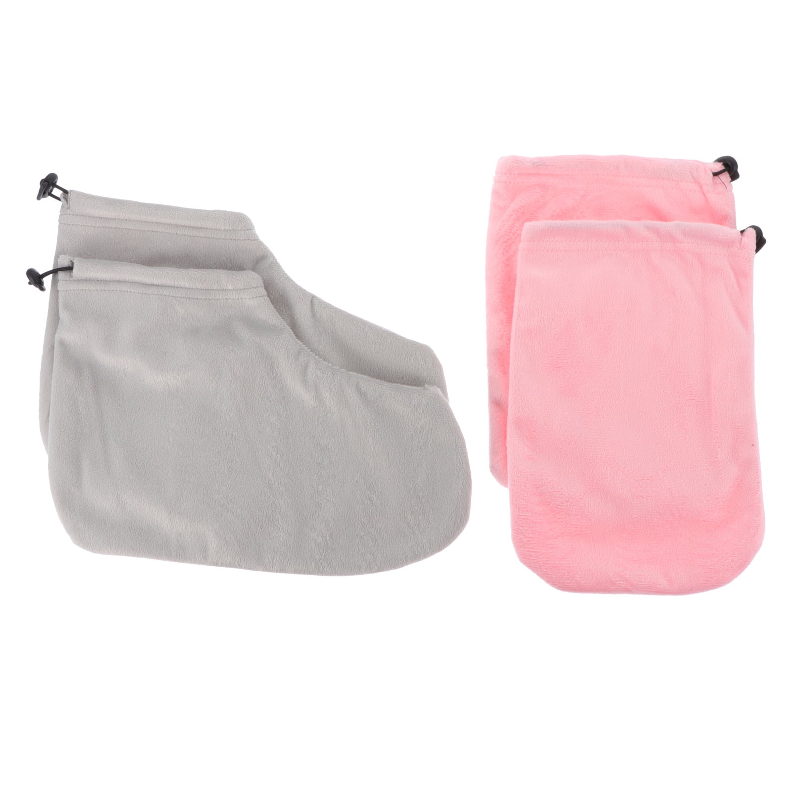 1 Set Paraffin Wax Therapy Gloves Foot Covers Supple Hand Foot Skin Care Covers