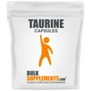BulkSupplements.com Taurine - Taurine Supplement - Unflavored Pre-Workout - Pre-Workout Weight Loss - Taurine Capsules (300 Vegetarian Capsules)