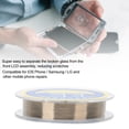 thumbnail image 2 of Ymiko 1000m/3280ft Screen Separation Wire for iOS / / Phone LCD Screen Repairing,1000m Steel Wire,Steel Wire, 2 of 8
