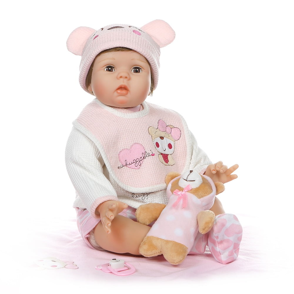 NPK 21inch Baby Silicone Dolls Reborn Dolls Simulation Baby Dolls