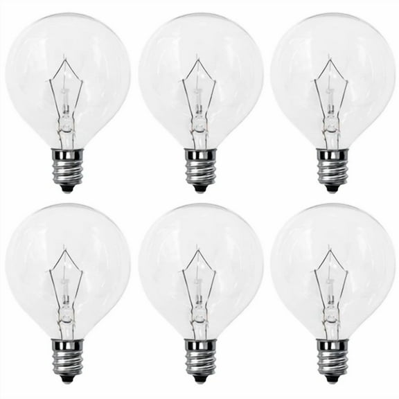 25 Watt Wax Warmer Bulb G50 Scentsy Light Bulbs For Full Size Scentsy