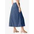 thumbnail image 3 of Roaman's Women's Plus Size Easy-Wear A-Line Skirt, 3 of 6