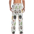 thumbnail image 2 of GZHJMY Happy Halloween Pajama Pants For Men, Men's Separate Bottoms, Lounge Pants with Pockets, Christmas New Year Birthday Gifts, X-Large, Christmas New Year Birthday Gifts, X-Large, 2 of 7