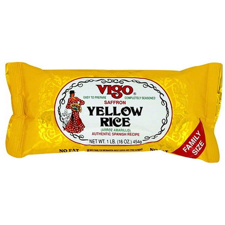 Vigo Saffron - Vigo Saffron Yellow Rice, 16 oz (Pack of 12)