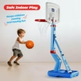 thumbnail image 4 of Play22 Toddler Basketball Hoop Indoor for Kids 1-3 - Height Adjustable Baby Basketball Hoop Set, 4 Balls & Pump, Boys & Girls Toddler Outdoor Toys for Ages 2-4 3-5, Outside Toys for Toddlers, 4 of 7
