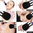 thumbnail image 4 of Pinceles de maquillaje retráctiles, pincel de viaje para rubor, pincel de maquillaje con funda para rubor, 4 of 5