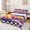 Yellow Purple, variant on Erosebridal Cartoon Vintage Car Full Size Sheets 4-Piece For Kids Boys,Green Yellow Bed Sheets For Teens,Luxury Bedroom Decor