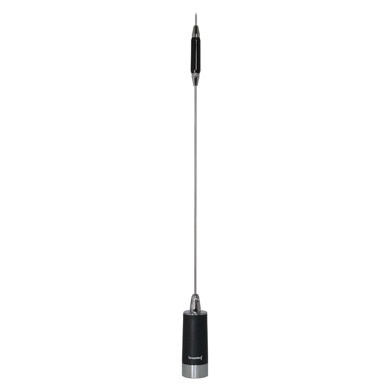Browning Amateur Dual-Band 144 to 148 MHz/430 to 450 MHz Pretuned NMO Antenna, Chrome