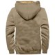 thumbnail image 3 of Men's Color Block Jacket Men's Spring And Autumn Casual Trend Zipper Hooded Jacket 2XL, 3 of 3