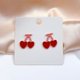 thumbnail image 1 of 2023 Pendientes Espiral Rosa De Gota Para Las Mujeres Perlas Colgantes Hikaw Piercing Set De Hipoalergénico No Tarnish Perla Conjunto De Joyería, 1 of 4