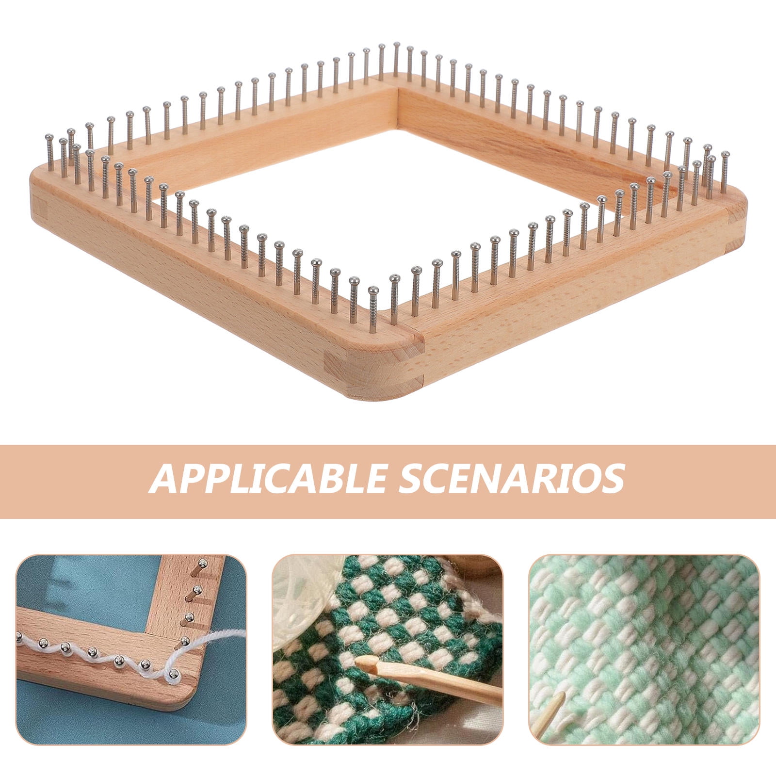 PBPBOX Weaving Loom For Adults Knitting Loom Wood re 1Pack