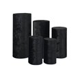 thumbnail image 4 of 5 cubiertas de pedestal cilíndricas para postres, decorativas. Negro, 4 of 9