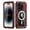Red, variant on Cover Waterproof Case for iPhone 14 Pro Max(6.7") 2022 with MagSafe Snowproof,Dustproof and Shockproof, IP68 Certified Full Body Protection Fully Sealed Underwater Cover, Red