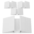 thumbnail image 1 of OULII 4pcs Sturdy Groove Fittings Plastic Triangle for Household Use, 1 of 8
