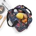 thumbnail image 5 of Yiaed Floral Print Insulated Lunch Bag Reusable Cute Tote Lunch Box, Leakproof Cooler Lunch Bags for Work Office Travel School Picnic, 5 of 5