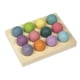 thumbnail image 1 of Tablero de clavijas de juguetes Montessori, habilidad fina, 12 bolas de arcoíris, juguetes a juego, juego de bolas de clasificación de colores, 1 of 9