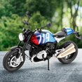 thumbnail image 7 of CHUNYAN Toy Model Car with 1:12 Scale BMW Alloy Motorcycle Model Diecast for Kids, Motorcycle Model Cars Birthday for Boys and Adults, 7 of 7