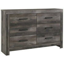 Ashley Furniture Wynnlow 6 Drawer Double Dresser in Gray