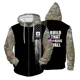 thumbnail image 4 of Sudadera con capucha para hombre con estampado digital 3D de moda, sudadera con cremallera de moda, sudaderas para hombre, sudadera con capucha cómoda y versátil para hombre, 4 of 5