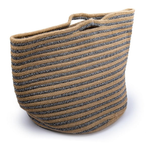 Truu Design Panier de rangement en corde avec poignées