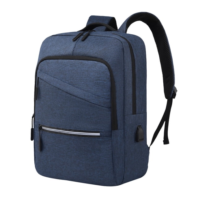 Mochila con Puerto de Carga Usb Mochila de Negocios, Adecuada para Vuelos de Viaje, Adecuada para Computadoras Portátiles de 15,6 Pulgadas con Puertos de Carga Usb Bolsa Portátil de 15,6 Pulgadas