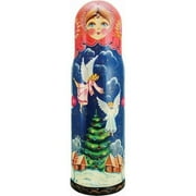 G.Debrekht 190508 Russia Nested Dolls Angels Bottle Holder 15 in.
