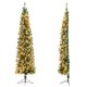 thumbnail image 2 of Árbol de Navidad Medio Costway 2,1m con 403 Ramas y 150 Luces LED Soporte de Metal Plegable Verde, 2 of 10