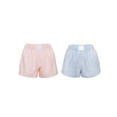 thumbnail image 6 of Baby Sweetie Women's Striped Shorts Elastic High Waisted Straight Leg Summer Shorts Streetwear, 6 of 8