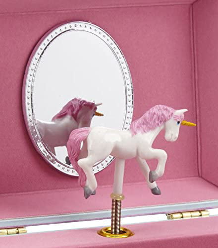 Buy Jewelkeeper Cotton Candy Unicorn Design Musical Jewellery Storage Box  with Spinning Unicorn, Over the Rainbow Tune for Girls Online at  desertcartCyprus