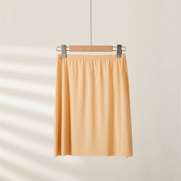 Falda de verano ultrafina con forro de seda de hielo, antiexposición, falda de seguridad de longitud media, falda antipenetración, forro interior Hanfu