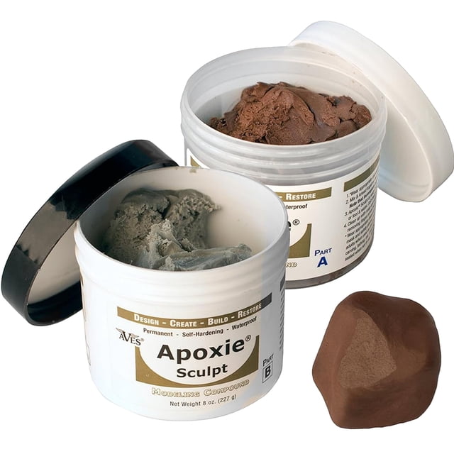 Compuesto para modelar Aves Apoxie Sculpt 1 lb marrón resistente