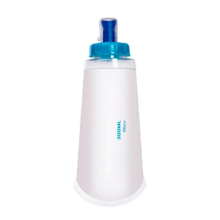 

Soft TPU Collapsible Water Bag 300ML Outdoor Soft Water Bottle Running Water Bag for Sport Camping and Hiking