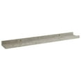 thumbnail image 2 of vidaXL Wall Shelves 4 pcs Concrete Grey 60x9x3 cm, 2 of 5