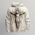 thumbnail image 2 of Sudadera con capucha y estampado 3D de la cruz de Jesús más nueva, ropa informal de manga larga de gran tamaño para la calle, sudaderas con capucha para hombre, ropa deportiva, 2 of 4