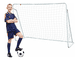 thumbnail image 1 of Portería De Fútbol Altera Entrenamiento, 213x150x75cm Xtellar blanco, 1 of 4